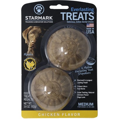 Everlasting Treat Ball Treats for Dogs - Chicken