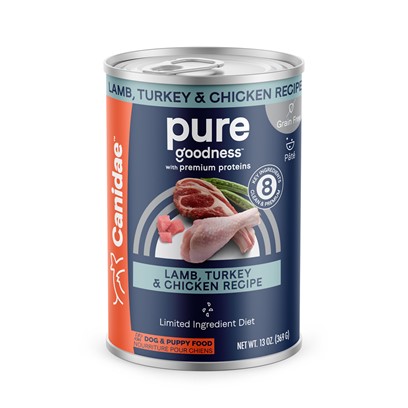 Canidae Grain Free Pure Elements Chicken, Turkey, Lamb and Fish Canned Dog Food