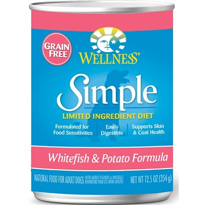 Wellness White Fish & Potato Formula Canned Dog Food