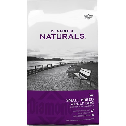 Diamond Naturals - Small Breed Adult Dog - Chicken and Rice Formula