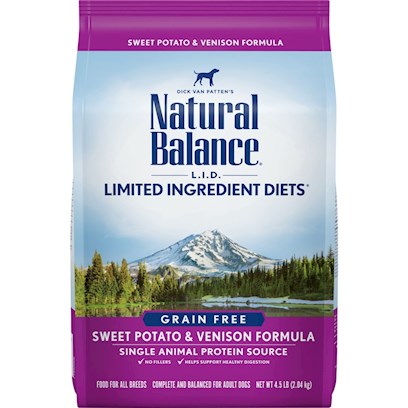 Natural Balance L.I.D. Limited Ingredient Diets- Sweet Potato and Venison Dry Dog Food