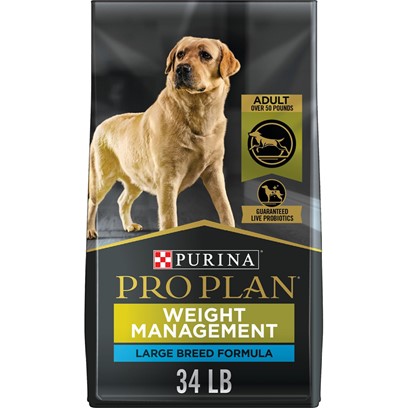 Purina Pro Plan Extra Care Weight Management Dry Dog Food for Large Dog Breeds