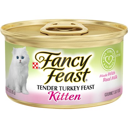 Fancy Feast Canned Kitten Tender Turkey
