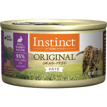 Nature's Variety Instinct Grain Free Rabbit Canned Cat Food