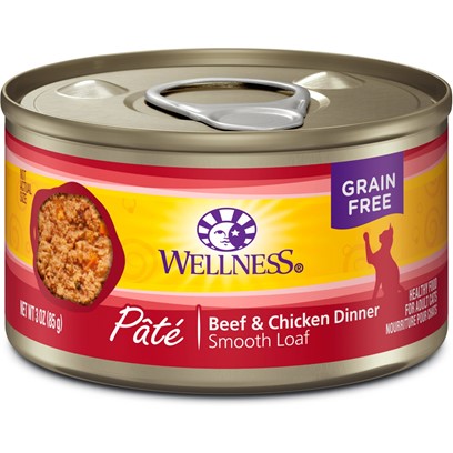 Wellness Beef & Chicken Recipe Canned Cat Food