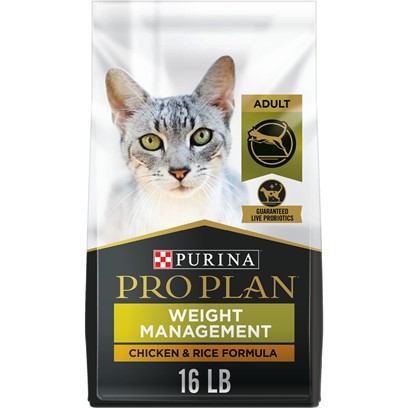 Purina Pro Plan Adult Weight Management Chicken and Rice Dry Cat Food