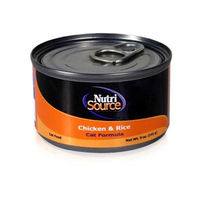  Nutrisource Chicken/Rice Canned Cat Food