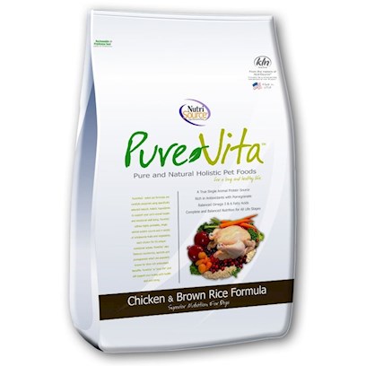 Tuffies Pet Pure Vita Chicken/Brown Rice Dry Dog Food