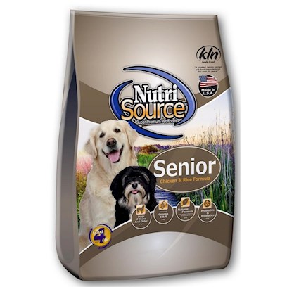 Tuffies Pet Nutrisource Senior Dry Dog Food