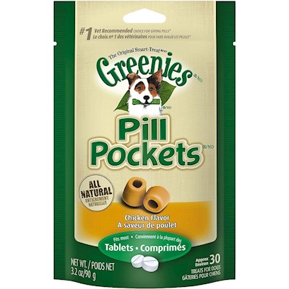 Greenies Pill Pockets Chicken Flavor for Dogs
