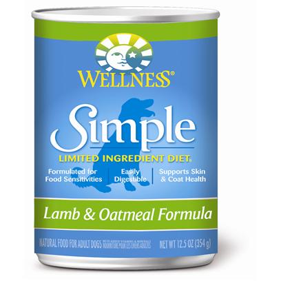 Wellness Simple Canned Lamb & Oatmeal Formula