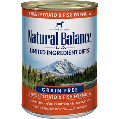 Natural Balance L.I.D. Limited Ingredient Diets® Sweet Potato & Fish Canned Dog Formula