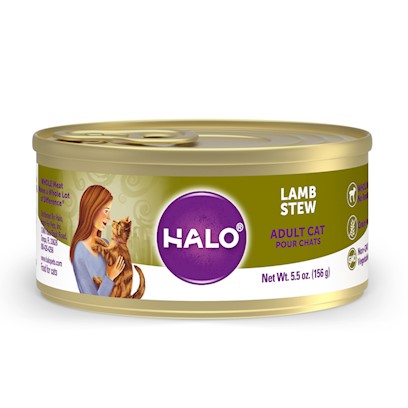 Halo Spot's Stew for Cats, Wholesome Lamb Recipe