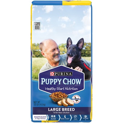 Purina Puppy Chow Brand Puppy Food Large Breed Formula Complete & Balanced