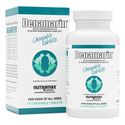 Nutramax Denamarin Liver Health Supplement Chewable Tablets for Dogs