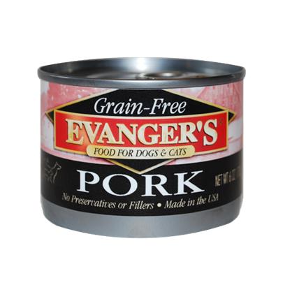 Evanger's Grain-Free Pork For Dogs & Cats