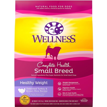 Wellness Small Breed Healthy Weight Dry Dog Recipe