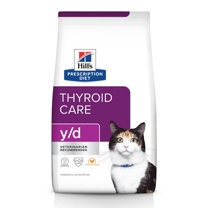 Hill's Prescription Diet y/d Thyroid Care Dry Cat Food
