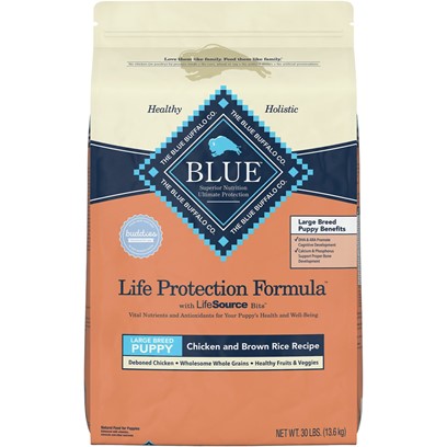 Blue Buffalo Life Protection Chicken & Brown Rice Large Breed Puppy Recipe