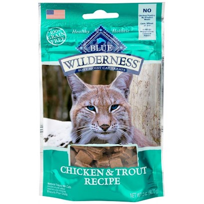 Blue Buffalo Wilderness Chicken & Trout Cat Treats