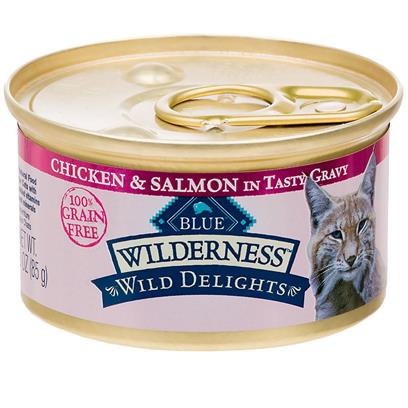 Blue Buffalo Wilderness Grain-Free Wild Delights Chicken & Salmon Recipe