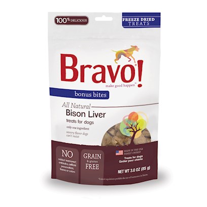 Bravo! Bonus Bite Bison Liver