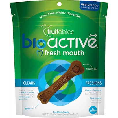 Fruitables BioActive Fresh Mouth Dental Chews