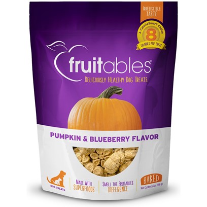 Fruitables Dog Treats Pumpkin & Blueberry