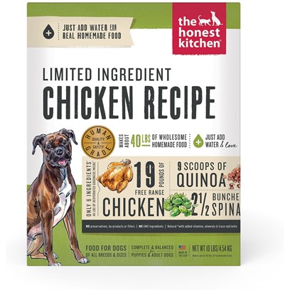 Honest Kitchen Thrive Dehydrated Grain-Free Chicken Dog Food