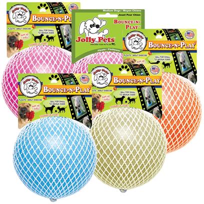 Jolly Pets Jolly Bounce-N-Play Dog Toy 8"