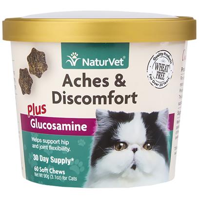 NaturVet Aches & Discomfort Plus Glucosamine for Cats