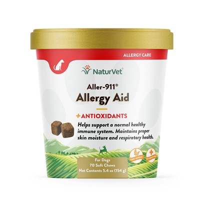 NaturVet Allergy Aid Plus Antioxidants