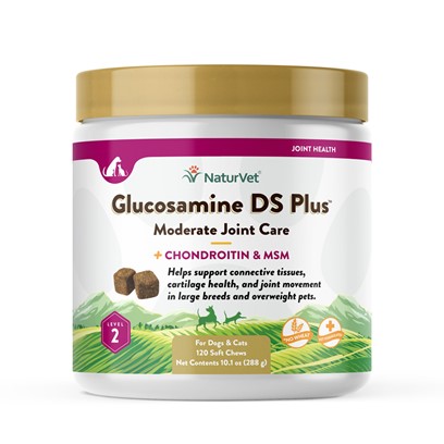 NaturVet Glucosamine DS Plus MSM Large Breed