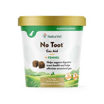 NaturVet No Toot Gas Aid Plus Fennel