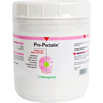 Pro-Pectalin Anti-Diarrheal Tablets for Dogs & Cats