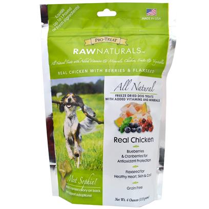 Pro-Treat Raw Naturals Freeze Dried Dog Treats