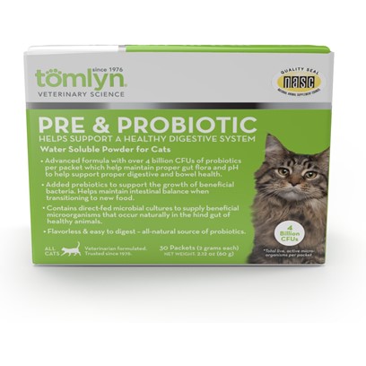 Tomlyn Pre & Probiotic Water Soluble Powder for Cats