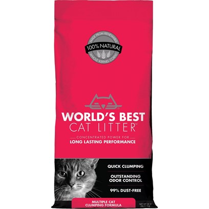 World's Best Multiple Cat Clumping Formula Cat Litter