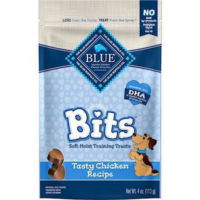 Blue Buffalo Bits Tasty Chicken Natural Soft-Moist Training Treats