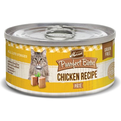 Merrick Purrfect Bistro Chicken Pate Grain Free Canned Cat Food