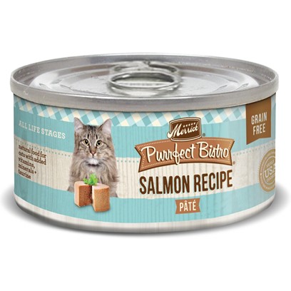 Merrick Purrfect Bistro Salmon Pate Grain Free Canned Cat Food
