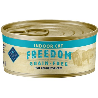 Blue Buffalo Freedom Grain Free Fish Recipe Indoor Canned Cat Food