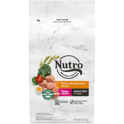 Nutro Natural Choice Adult Small Breed Chicken & Brown Rice Dry Dog Food