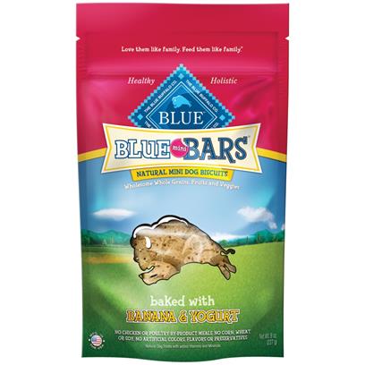 Buy Blue Buffalo Mini Bars Banana and Yogurt Natural Mini Dog