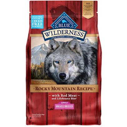 Blue Buffalo Wilderness Rocky Mountain Recipe Small Breed Red Meat Dry Dog Food