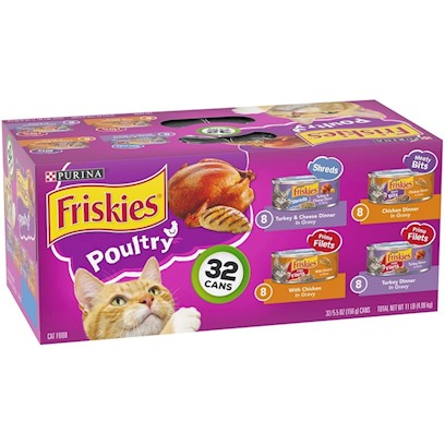 Friskies Poultry Variety Canned Cat Food