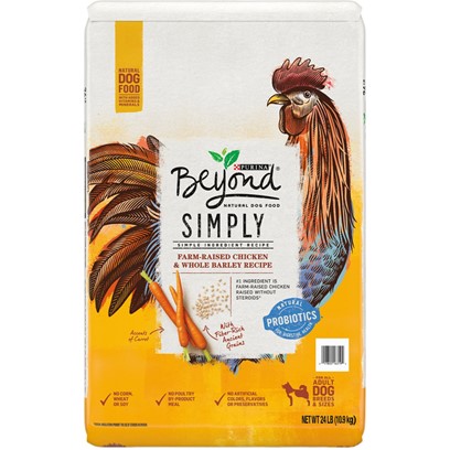 Purina Beyond Simple Ingredient Farm Raised Chicken & Whole Barley Recipe Natural Dry Dog Food
