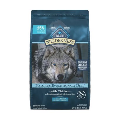 Blue Buffalo Wilderness Adult Large Breed Healthy Weight Chicken Dry Dog Food
