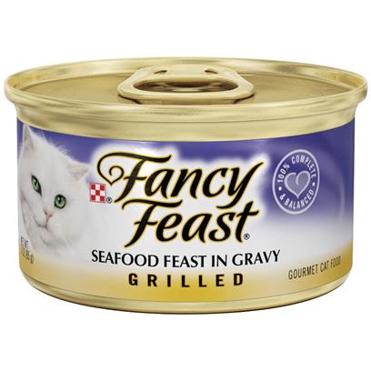 Fancy Feast Grilled Seafood Feast in Gravy Cat Food Canned