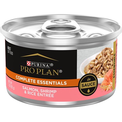 Purina Pro Plan Savor Adult Salmon, Shrimp and Rice in Sauce Entree Canned Cat Food